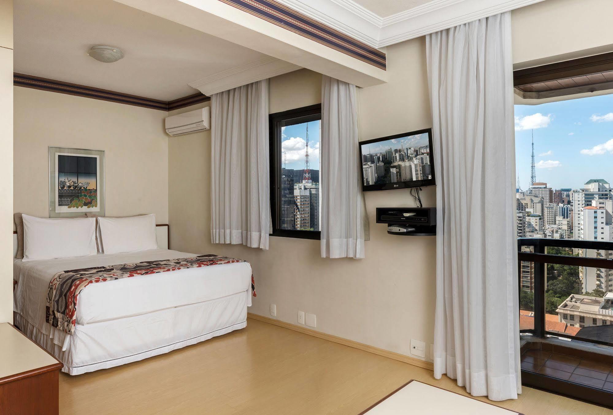 中央公园花园套房公寓式酒店 圣保罗 外观 照片